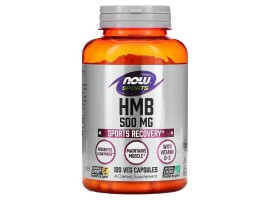 NOW Foods, Sports, HMB, 500 mg, 120 Veg Capsules